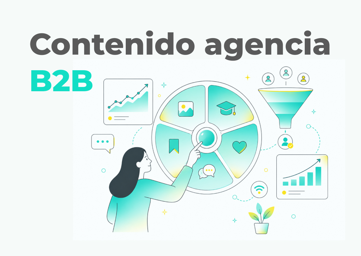 ¿Qué tipo de contenido crea una agencia B2B (y cuál funciona mejor)?