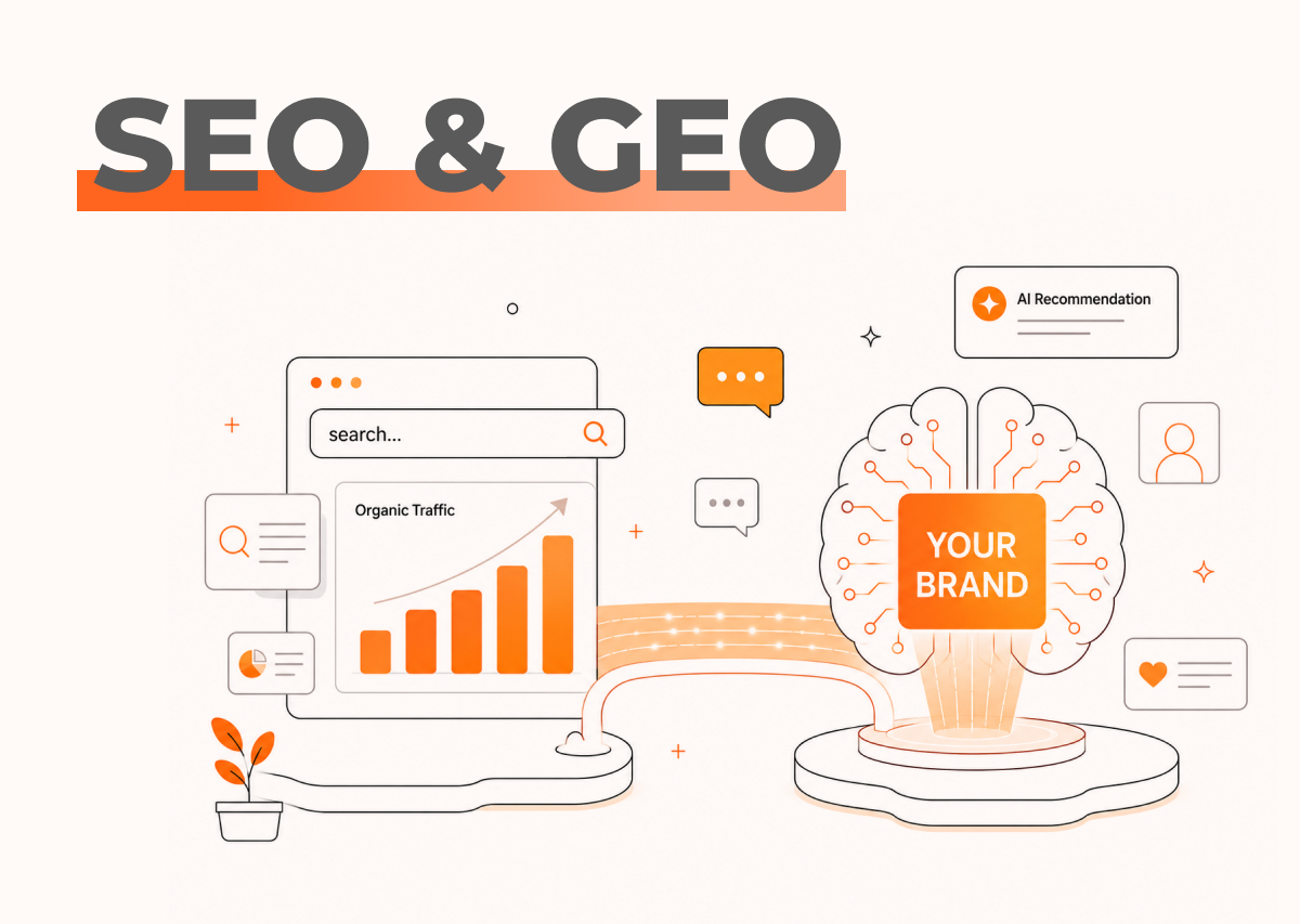 SEO y GEO: cómo hacer que la IA recomiende tu marca